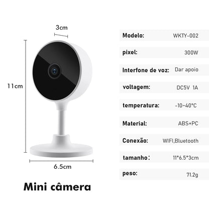 Mini Câmera de segurança inteligente COIBEU