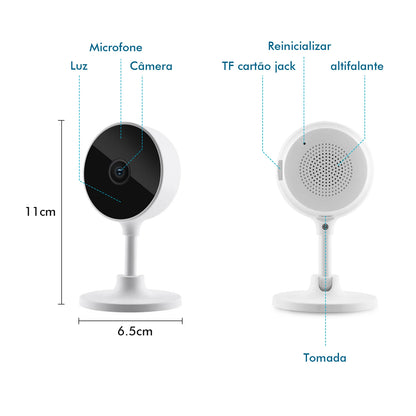 Mini Câmera de segurança inteligente COIBEU